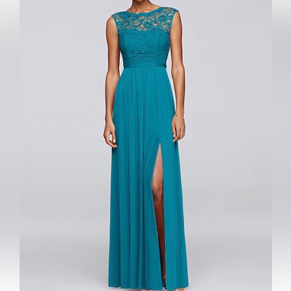 David’s bridal Bridesmaid dress.